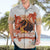 Hawaiian Volcano Lava Flow Hawaiian Shirt With Hawaiian Tapa Pattern