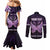 Personalised Alzheimer's Awareness Couples Matching Mermaid Dress and Long Sleeve Button Shirt You May Not Remember But I Will Never Forget