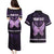 Personalised Alzheimer's Awareness Couples Matching Puletasi and Hawaiian Shirt You May Not Remember But I Will Never Forget