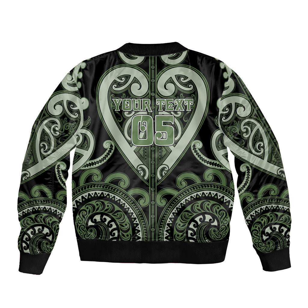 Custom Aotearoa Ngati Awa Bomber Jacket Maori Tribal Pattern LT05 - Polynesian Pride