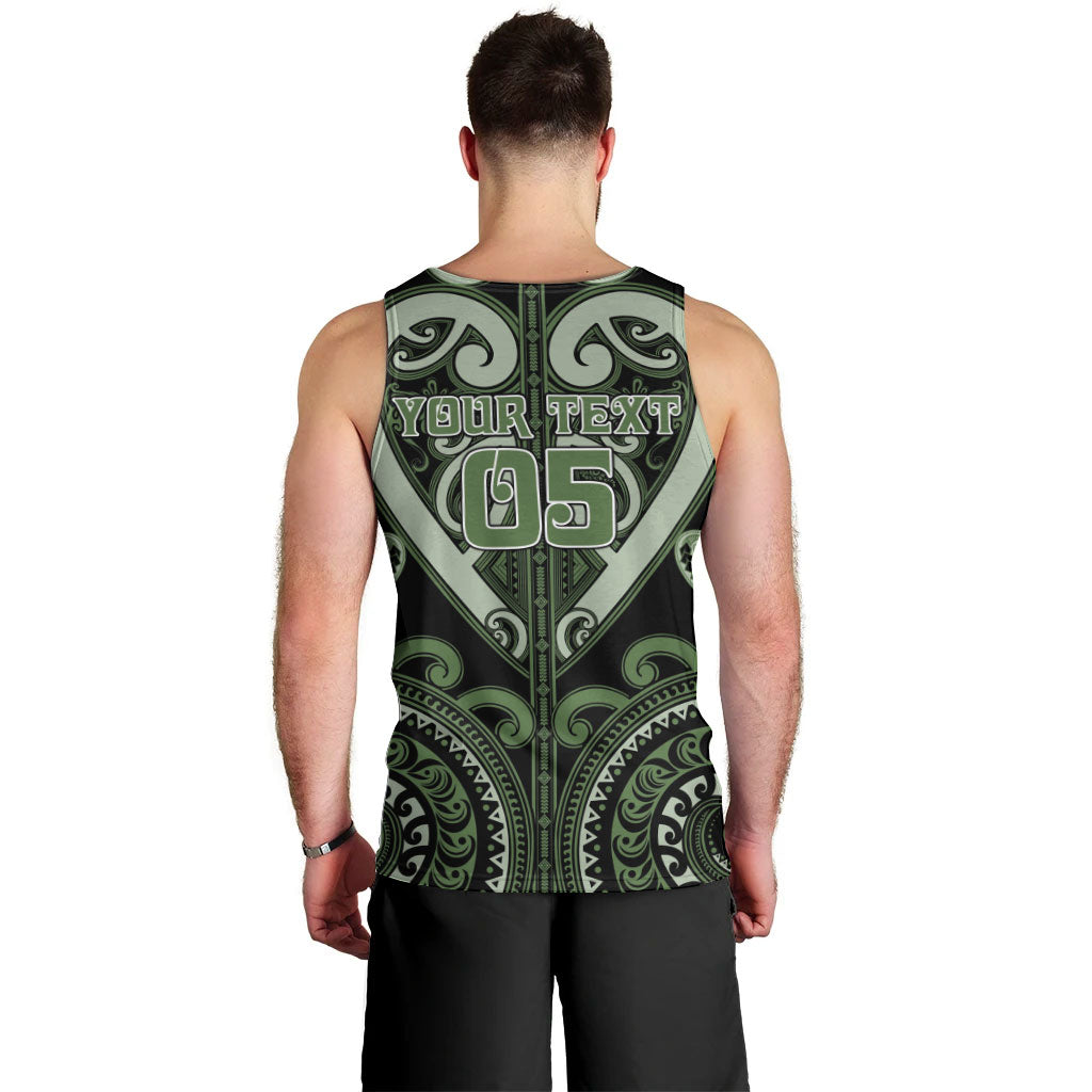 Custom Aotearoa Ngati Awa Men Tank Top Maori Tribal Pattern LT05 - Polynesian Pride