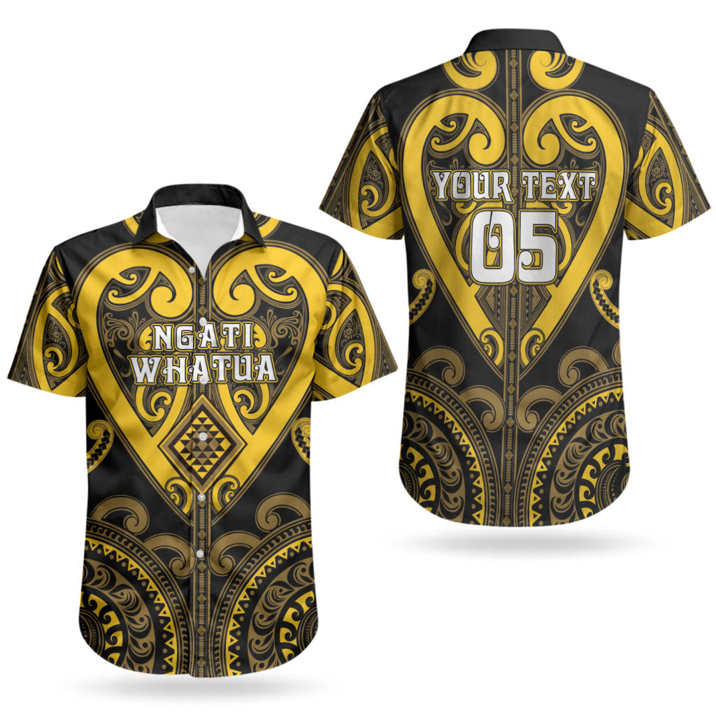 Custom Aotearoa Ngati Whatua Couples Matching Tank Maxi Dress and Hawaiian Shirt Maori Tribal Pattern LT05 - Polynesian Pride