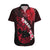 Hawaii Maui Hawaiian Shirt Polynesian Fish Hook Hibiscus Red Version LT05 Red - Polynesian Pride