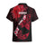 Hawaii Maui Hawaiian Shirt Polynesian Fish Hook Hibiscus Red Version LT05 - Polynesian Pride