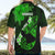 Hawaii Maui Hawaiian Shirt Polynesian Fish Hook Hibiscus Green Version LT05 - Polynesian Pride