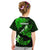 Hawaii Maui Kid T Shirt Polynesian Fish Hook Hibiscus Green Version LT05 - Polynesian Pride