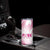 Breast Cancer Pink Out Skinny Tumbler Polynesian Art Tattoo White Version