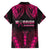 Breast Cancer Pink Out Hawaiian Shirt Polynesian Art Tattoo Black Version