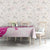 Breast Cancer Awareness Tablecloth Ribbon Polynesian Pattern White Version