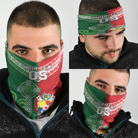 Tonga Ireland Rugby Custom Neck Gaiter Ikale Tahi With Shamrocks Together
