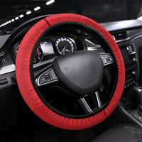 Tonga Ireland Rugby Steering Wheel Cover Ikale Tahi With Shamrocks Together