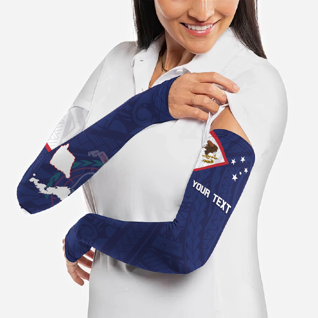 Personalized American Samoa And Samoa Arm Sleeves Together We Grow