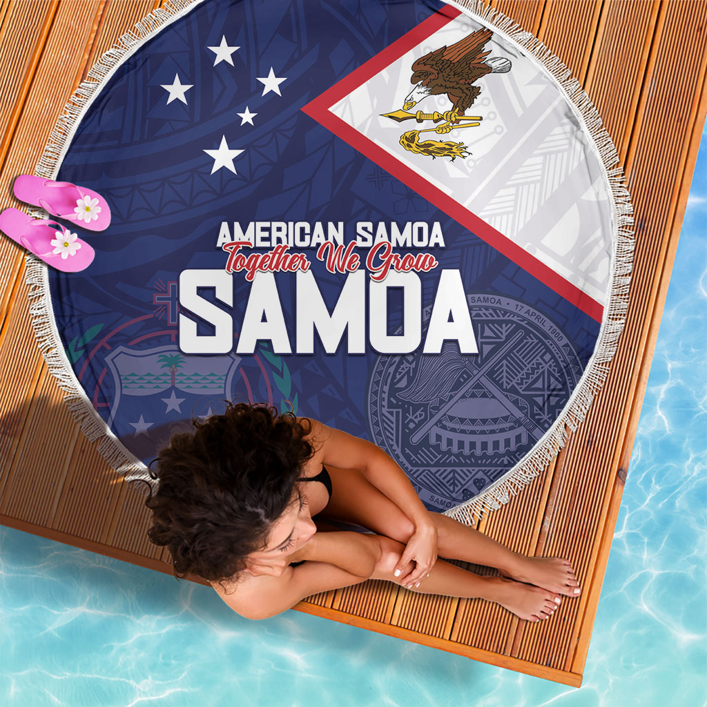 American Samoa And Samoa Beach Blanket Together We Grow