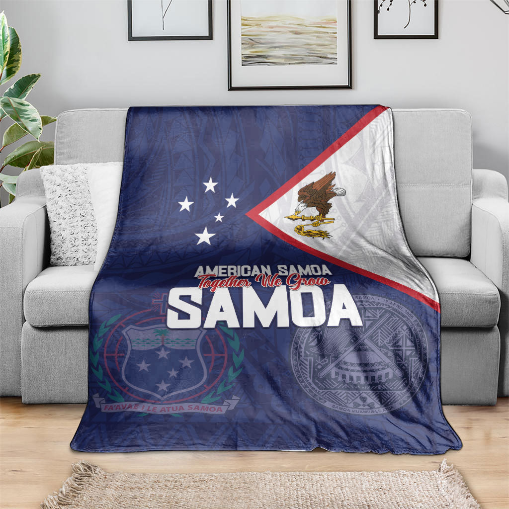 American Samoa And Samoa Blanket Together We Grow