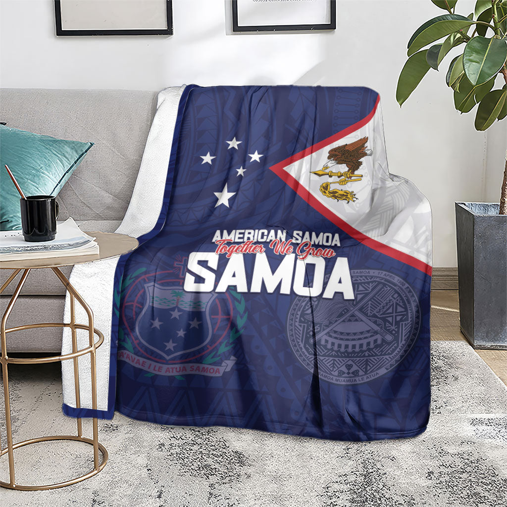 American Samoa And Samoa Blanket Together We Grow