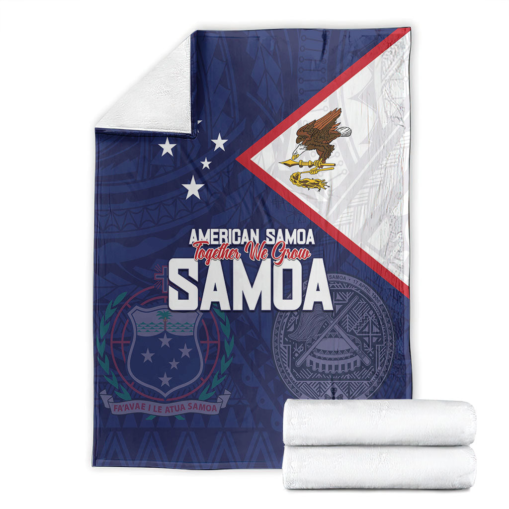 American Samoa And Samoa Blanket Together We Grow
