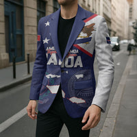 Personalized American Samoa And Samoa Blazer Together We Grow