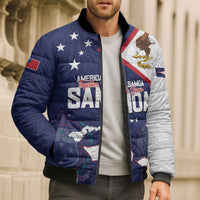 Personalized American Samoa And Samoa Bomber Puffer Jacket Together We Grow