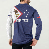 Personalized American Samoa And Samoa Button Sweatshirt Together We Grow