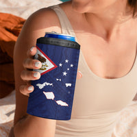American Samoa And Samoa 4 in 1 Can Cooler Tumbler Together We Grow