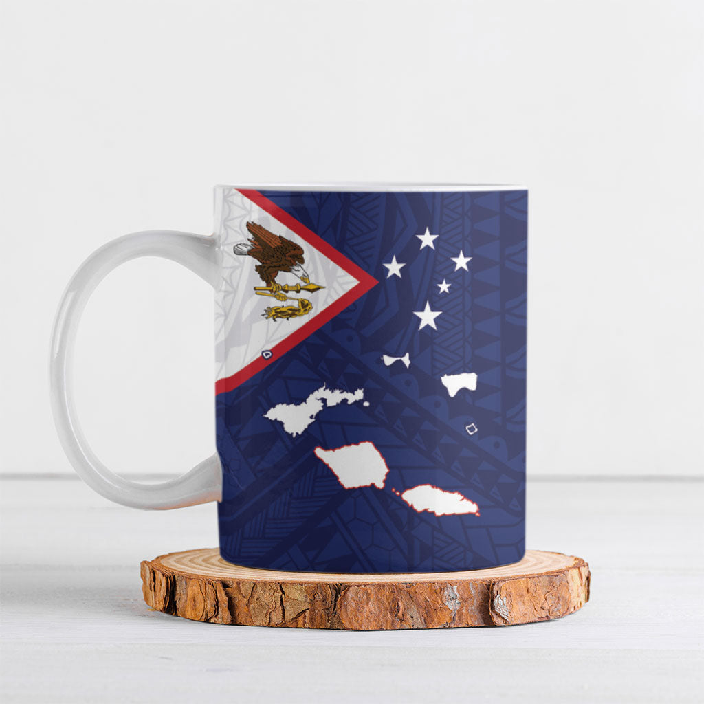 American Samoa And Samoa Ceramic Mug Together We Grow