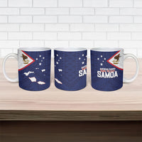 American Samoa And Samoa Ceramic Mug Together We Grow