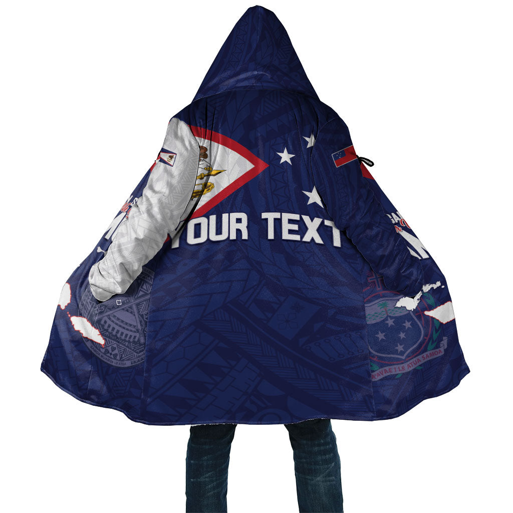Personalized American Samoa And Samoa Cloak Together We Grow