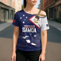 Personalized American Samoa And Samoa Cross Shoulder Shirt Together We Grow