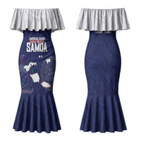 Personalized American Samoa And Samoa Family Matching Mermaid Dress and Hawaiian Shirt Together We Grow