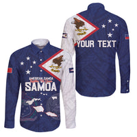 Personalized American Samoa And Samoa Family Matching Off The Shoulder Long Sleeve Dress and Hawaiian Shirt Together We Grow