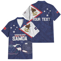 Personalized American Samoa And Samoa Family Matching Off Shoulder Short Dress and Hawaiian Shirt Together We Grow