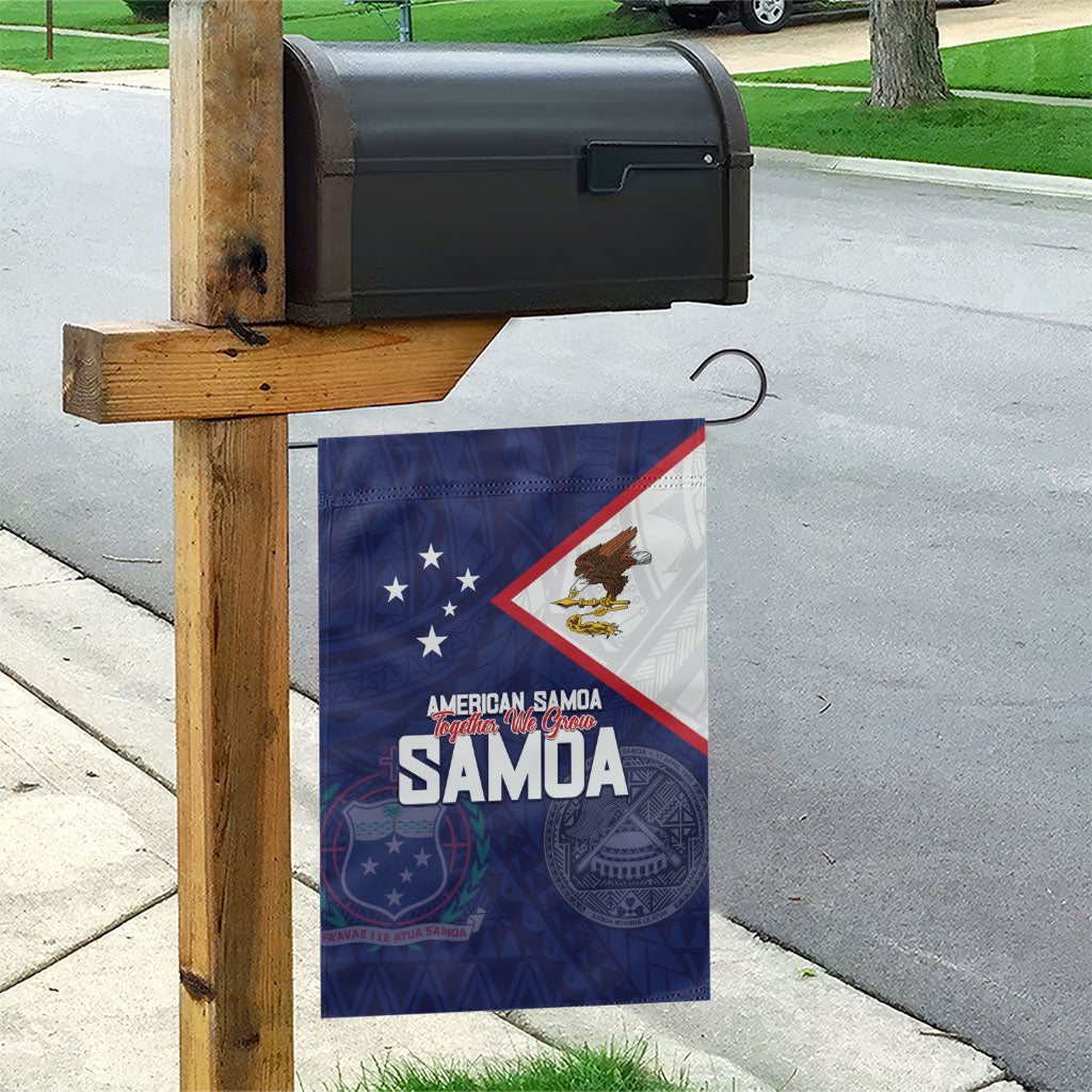 American Samoa And Samoa Garden Flag Together We Grow