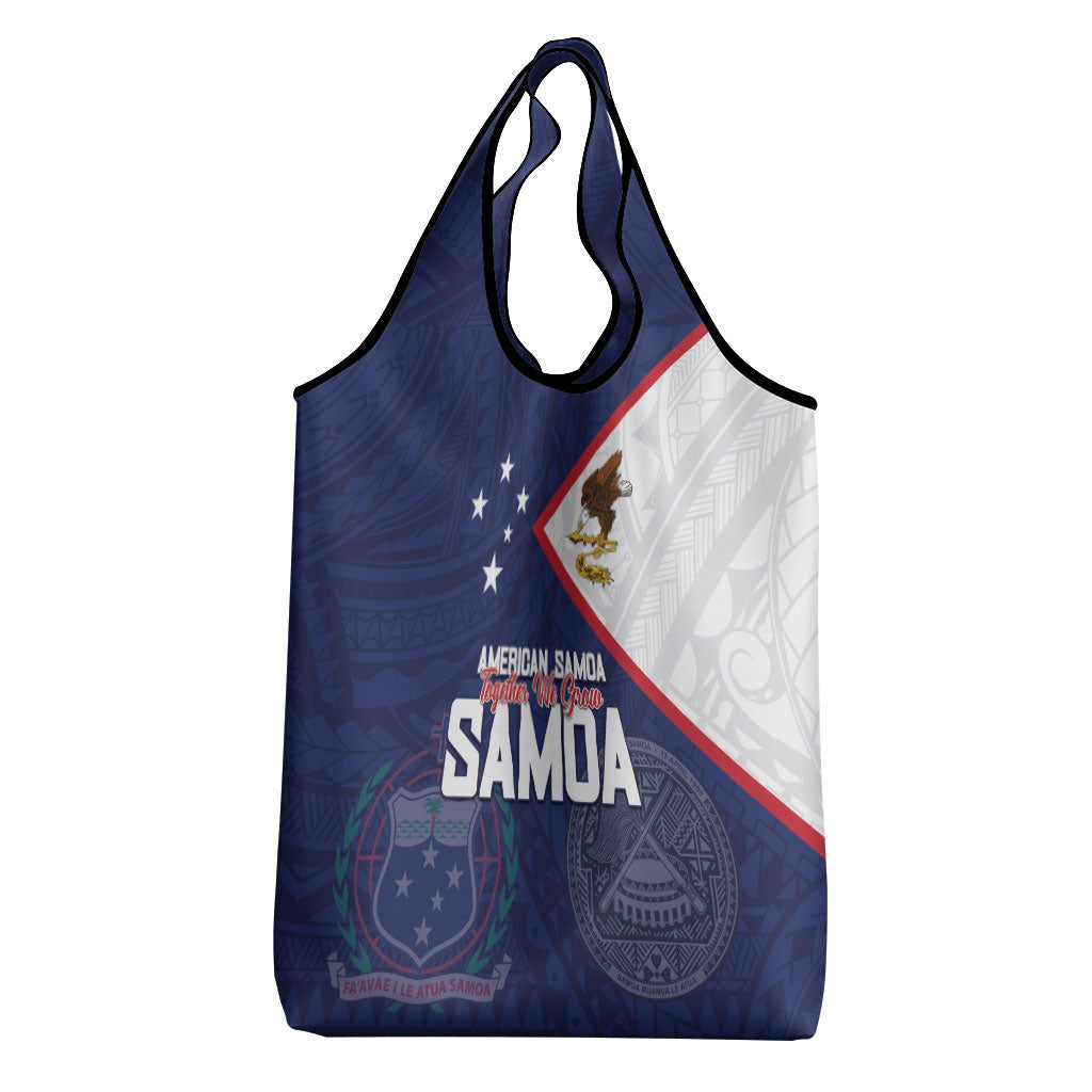 American Samoa And Samoa Grocery Bag Together We Grow
