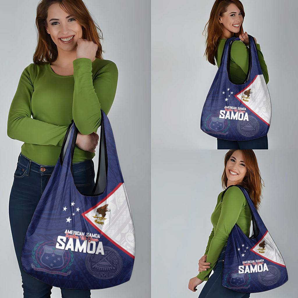 American Samoa And Samoa Grocery Bag Together We Grow