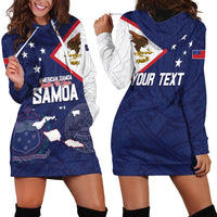Personalized American Samoa And Samoa Hoodie Dress Together We Grow