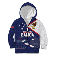 Personalized American Samoa And Samoa Kid Hoodie Together We Grow