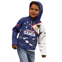 Personalized American Samoa And Samoa Kid Hoodie Together We Grow