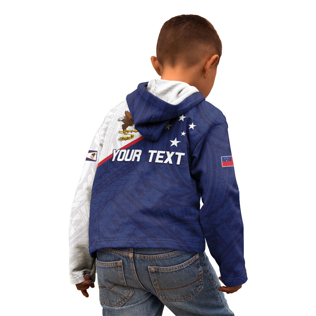 Personalized American Samoa And Samoa Kid Hoodie Together We Grow