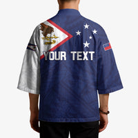 Personalized American Samoa And Samoa Kimono Together We Grow