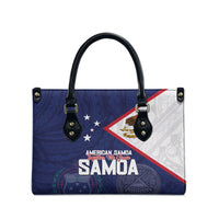 American Samoa And Samoa Leather Bag Together We Grow