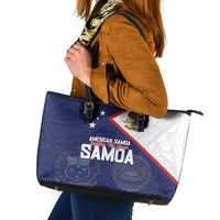 American Samoa And Samoa Leather Tote Bag Together We Grow