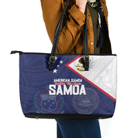 American Samoa And Samoa Leather Tote Bag Together We Grow