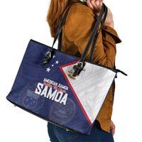 American Samoa And Samoa Leather Tote Bag Together We Grow