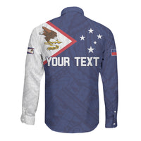 Personalized American Samoa And Samoa Long Sleeve Button Shirt Together We Grow