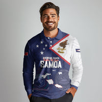 Personalized American Samoa And Samoa Long Sleeve Polo Shirt Together We Grow
