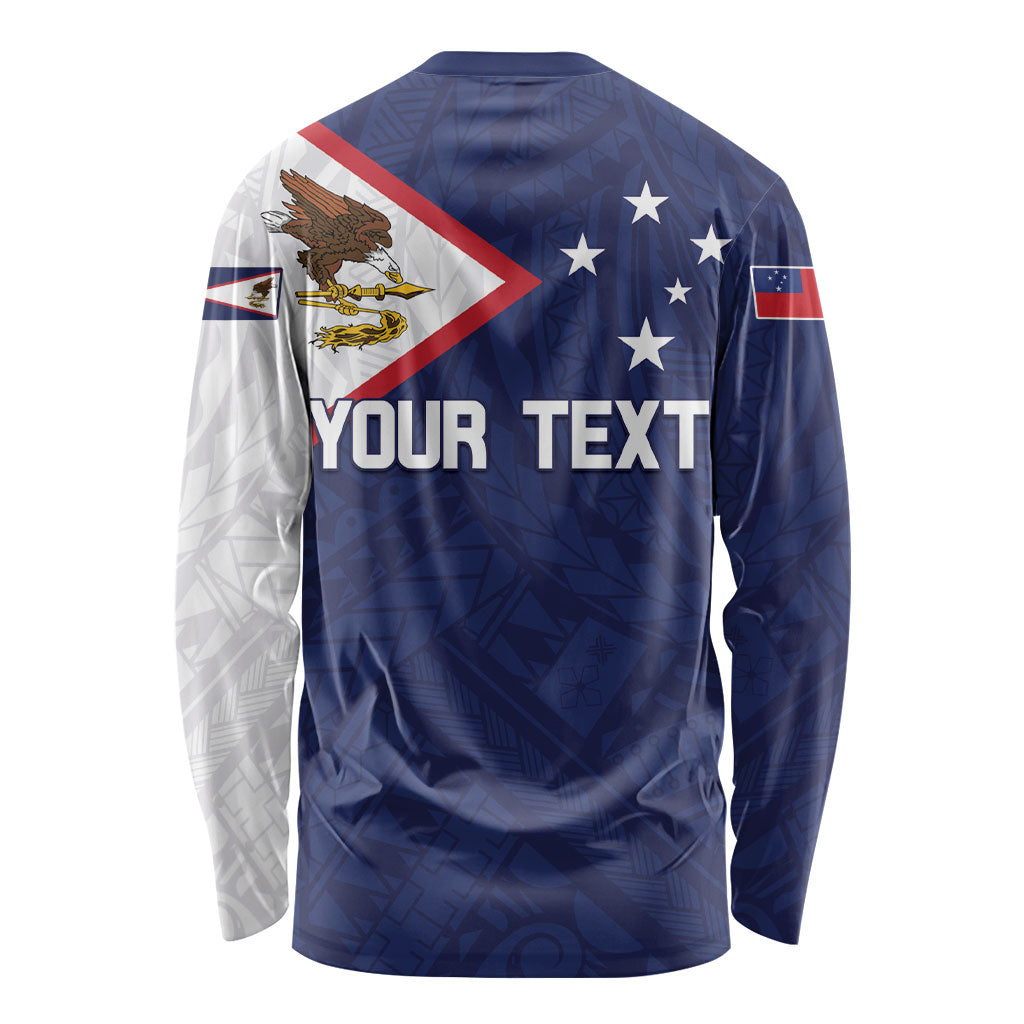 Personalized American Samoa And Samoa Long Sleeve Shirt Together We Grow