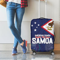 American Samoa And Samoa Luggage Cover Together We Grow
