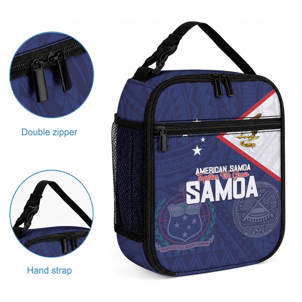 American Samoa And Samoa Lunch Bag Together We Grow