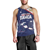 Personalized American Samoa And Samoa Men Tank Top Together We Grow