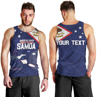 Personalized American Samoa And Samoa Men Tank Top Together We Grow